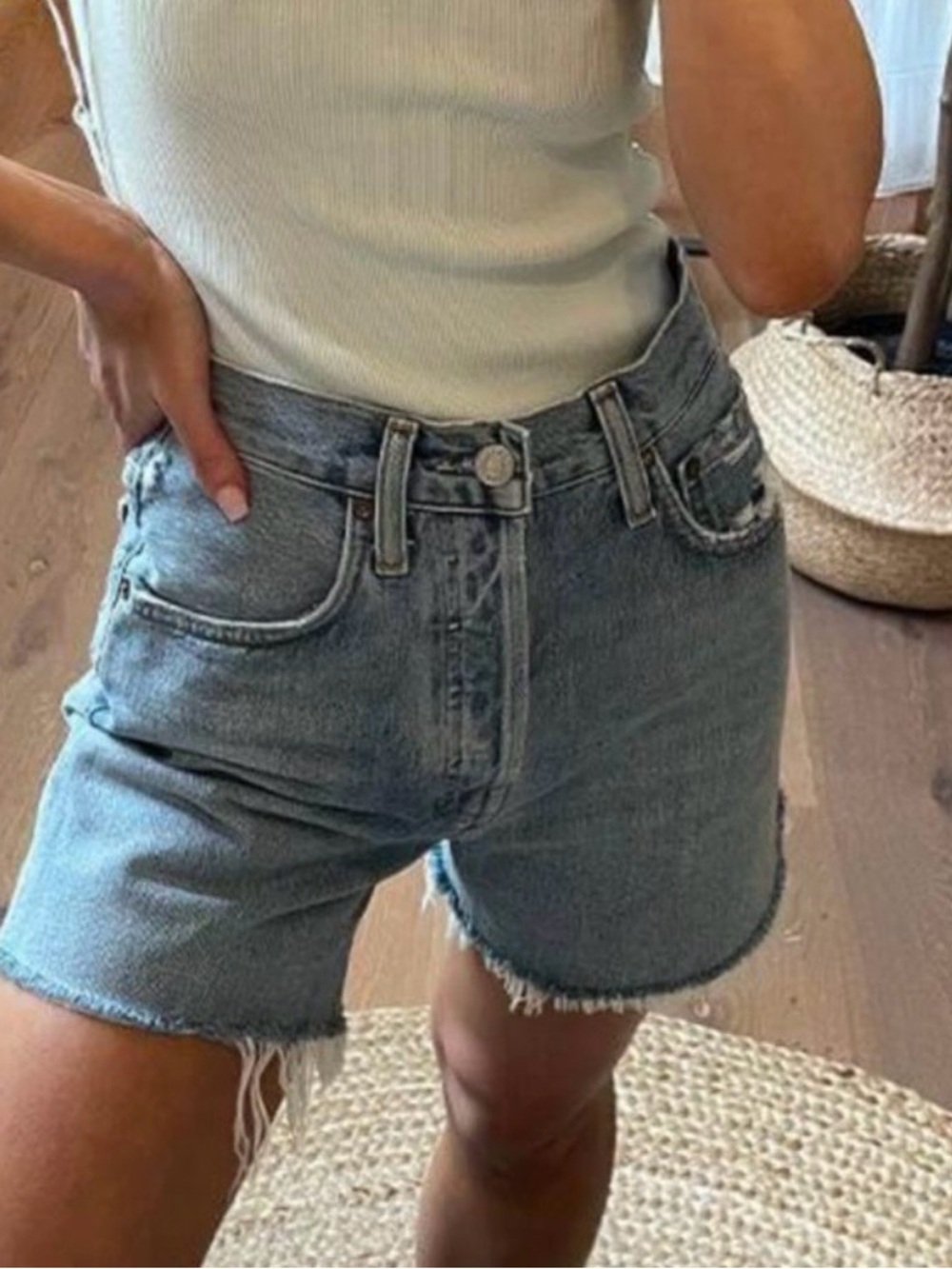 AGOLDE Riley Shorts